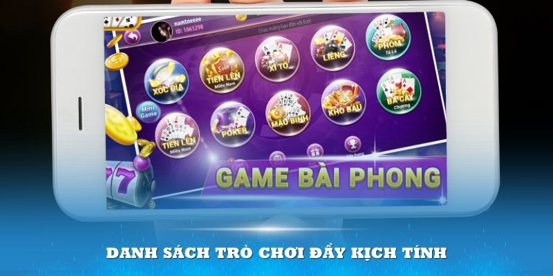 Sảnh game Casino 888B mang đến danh sách trò chơi đầy kịch tính